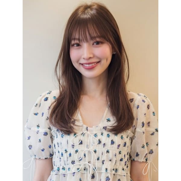 【平日限定】カット+透明感カラー+高浸透ナノバブルTR ¥14,300→¥9,480