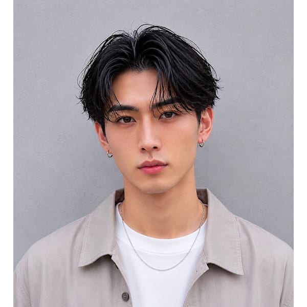 【平日限定メンズメニュー】メンズカット＋眉カット☆￥6600→￥5500
