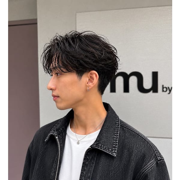 【miyu限定】メンズカット＋ダメージレスパーマ￥14000 → ￥9700