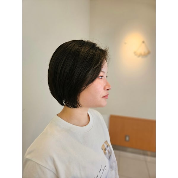 【人気No.1】迷ったらこれ 輪郭似合わせカット+カラー¥14850→¥11880