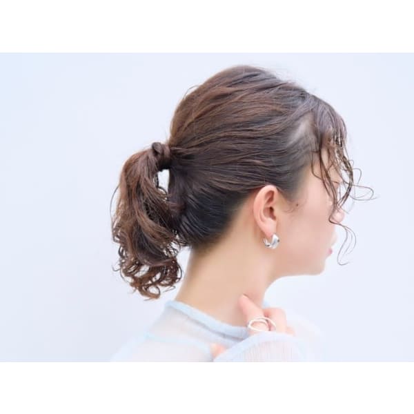 【NEW☆バックスタイルをキレイに】カット+ネープケア+マイクロバブル￥8000