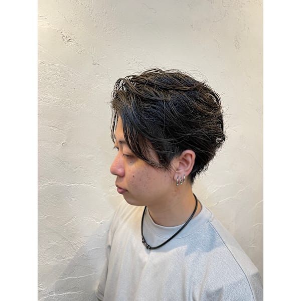 【平日・堀内限定】骨格矯正カット+各種パーマ　¥14,000→¥12,600