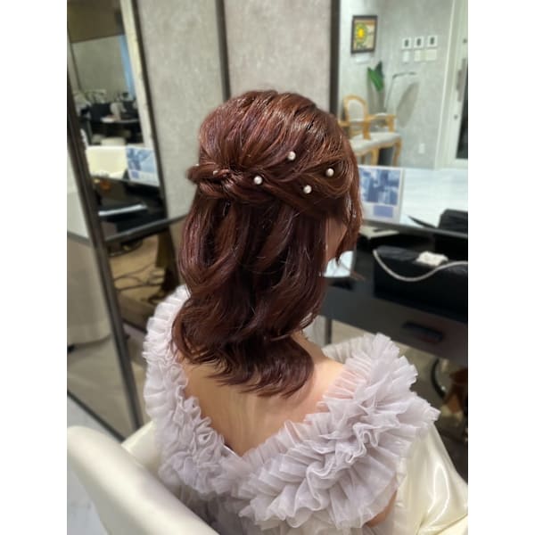【平日11時~15時】洋髪ヘアセット ¥2,750