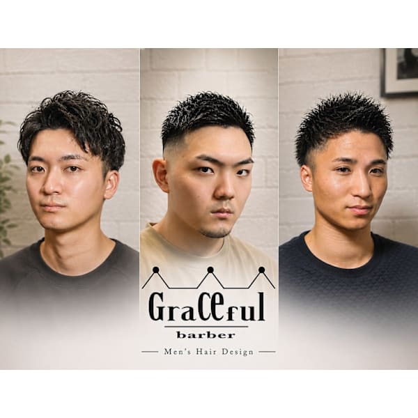 【初回限定】シンプルカットコース/シェービング無し【新宿/理容室/バーバー/メンズ】
