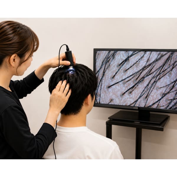 【初回限定】AI頭皮診断で最適メニューをご提案！スカルプデザインカット