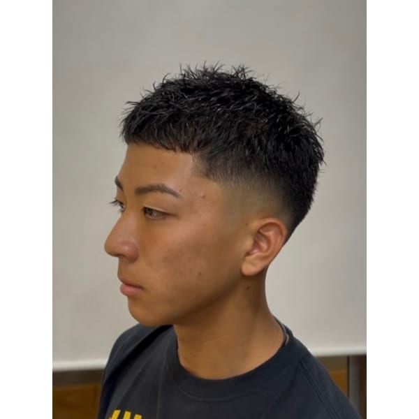 【8/12~8/16のご予約限定】メンズカット+ワンカラー+眉カット ¥13560