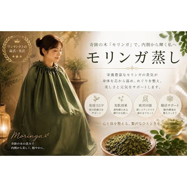 美巡モリンガ蒸し