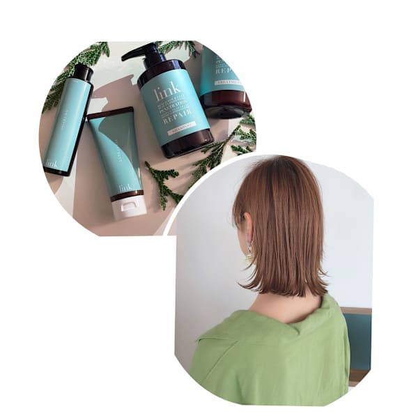 【髪質改善】カット+ヘアカラー(白髪染め可)&髪質改善トリートメント3STEP