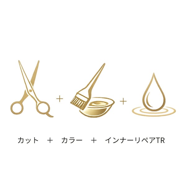 【ご新規様限定☆人気No.1】カット+カラー+インナーリペアTR