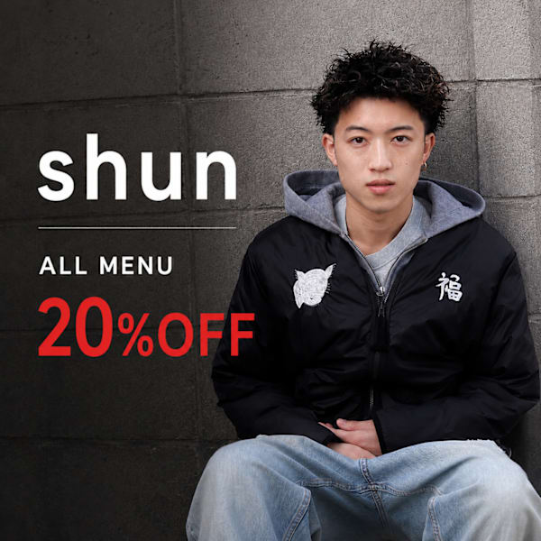 【shun指名クーポン】カット+（シェービングor頭皮クレンジング）＋シャンプーブロー
