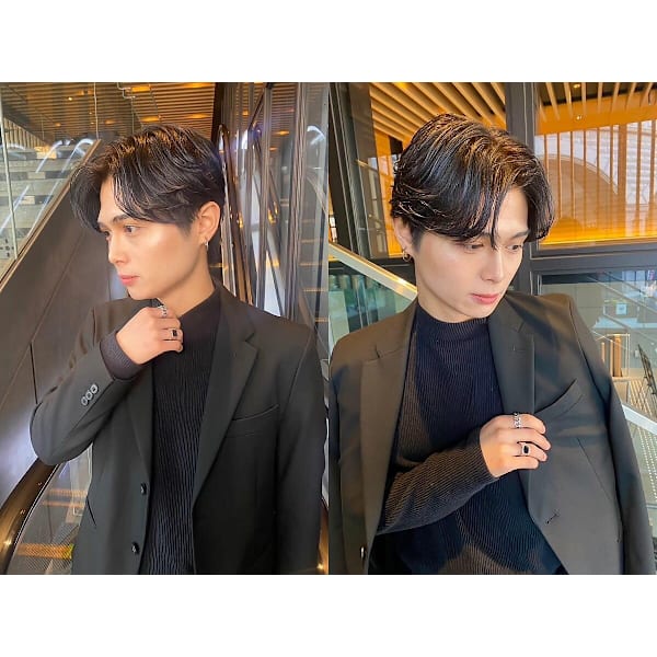 メンズカット＋韓国風ニュアンスパーマ￥7,700