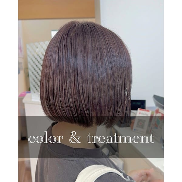 【７月３０日・３１日限定】夏ヘアカラー２０％OFF＋クイックトリートメント付き￥７０４０～