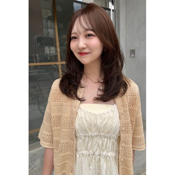 【人気No.1★】透明感カラー+カット+トリートメント