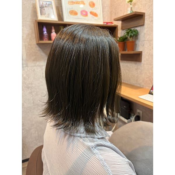 【定期メンテナンス☆ファッションor白髪染め◎】前髪カット＋カラー￥5,900
