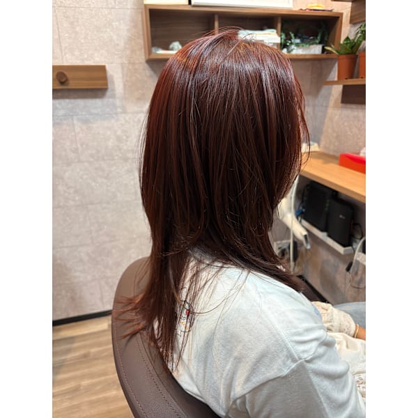 【輝く美髪に☆】カット＋カラー＋アクアTr￥8,900