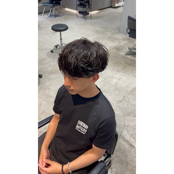 <男性限定プラチナPlan>Cut+眉Cut+炭酸スパ
