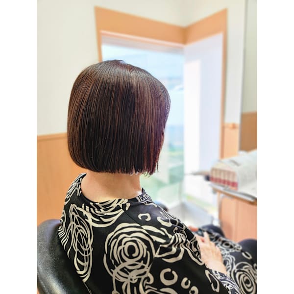 【40代からの髪悩み】輪郭似合わせカットカラー+マイナステン¥19200→¥16320