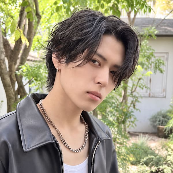 【人気no.2】メンズカット＋波巻き/ツイストスパイラルパーマ¥18,150→¥11,000