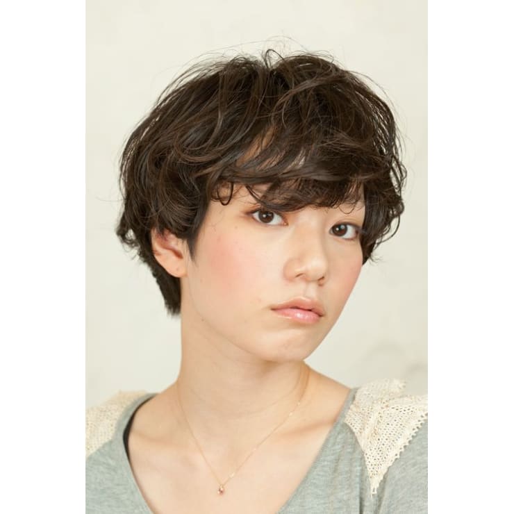 ナチュラルクールショート Prego プレーゴ のヘアスタイル 美容院 美容室を予約するなら楽天ビューティ