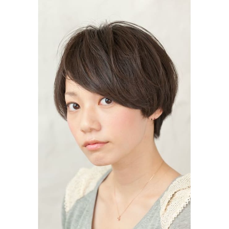 ナチュラルクールショート Prego プレーゴ のヘアスタイル 美容院 美容室を予約するなら楽天ビューティ