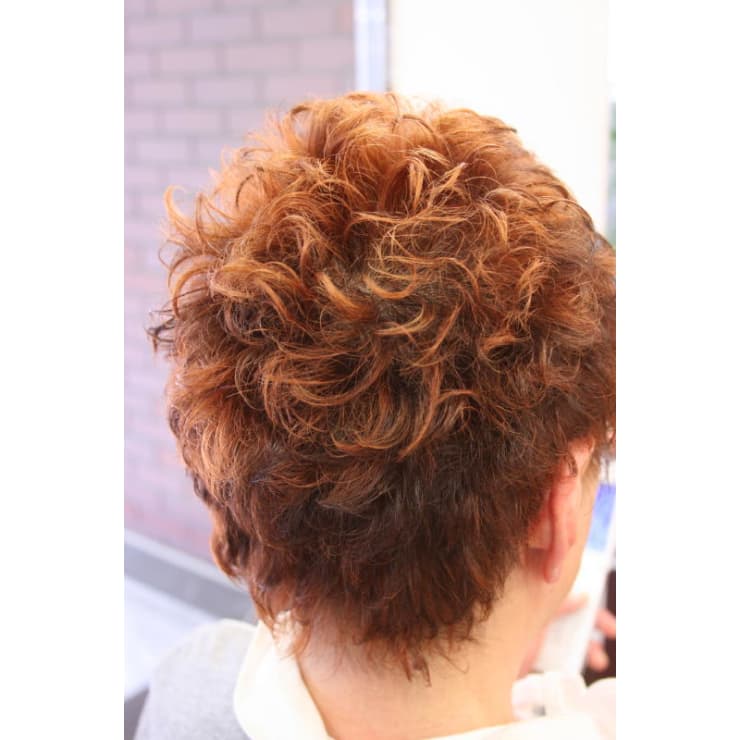 クリープパーマ ヘアカラー Hair Qril ヘア クリル のヘアスタイル 美容院 美容室を予約するなら楽天ビューティ