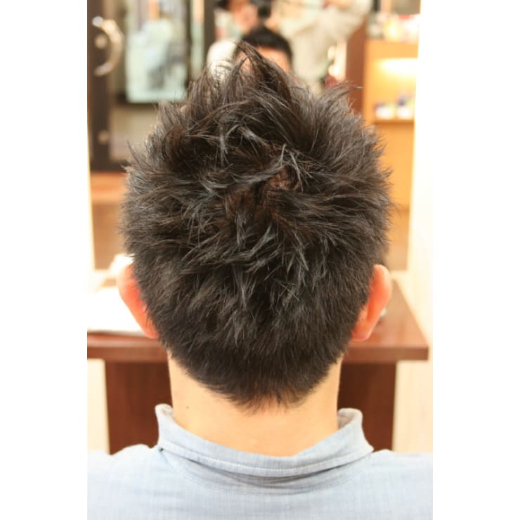 京都 美容室 メンズカット おしゃれボウズ Hair Qril ヘア クリル のヘアスタイル 美容院 美容室を予約するなら楽天ビューティ