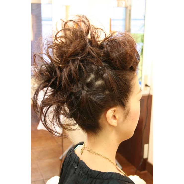 ロック モヒカン ヘアセット 京都 烏丸御池 美容院 美容室 Hair Qril ヘア クリル のヘアスタイル 美容院 美容室 を予約するなら楽天ビューティ