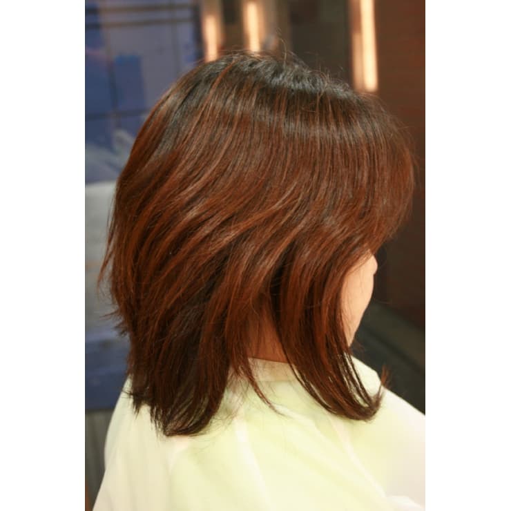 京都 ミディアムのエアウェーブスタイル Hair Qril ヘア クリル のヘアスタイル 美容院 美容室を予約するなら楽天ビューティ 京都 ミディアムのエアウェーブスタイル Hair Qril ヘア クリル のヘアスタイル 美容院 美容室を予約するなら楽天ビューティ
