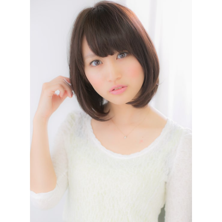 黒髪かわいいミディアム Euphoria 原宿 ユーフォリア ハラジュク
