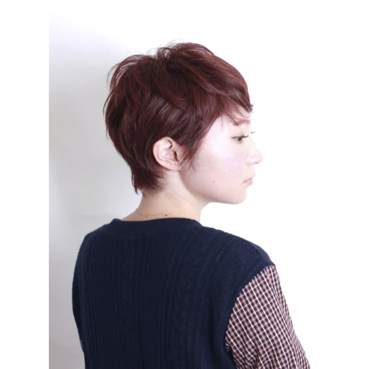 14冬カラーショート Beautrium Ginza ビュートリアム のヘアスタイル 美容院 美容室を予約するなら楽天ビューティ