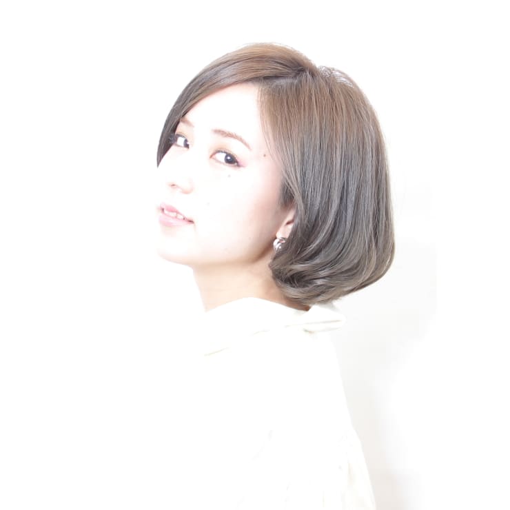 16 銀座髪型 大人ボブ 艶カラー 黒髪 Beautrium Ginza ビュートリアム のヘアスタイル 美容院 美容室を予約するなら楽天ビューティ
