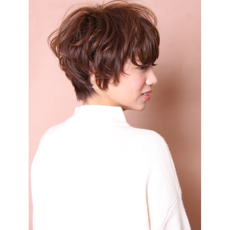 フレンチガーリーショート Circus By Beautrium 青山 サーカスバイビュートリアム アオヤマ のヘアスタイル 美容院 美容室を予約するなら楽天ビューティ
