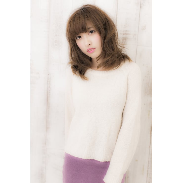 紗栄子風ふんわりヘアー Prize 錦糸町店 プライズ のヘアスタイル 美容院 美容室を予約するなら楽天ビューティ