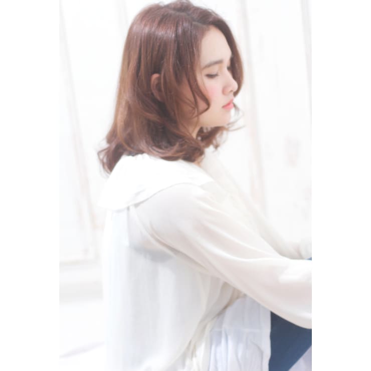 15春夏 イノセントカラー ミディアム デジタルパーマ Alice By Afloat アリスバイアフロート のヘアスタイル 美容院 美容室を予約するなら楽天ビューティ