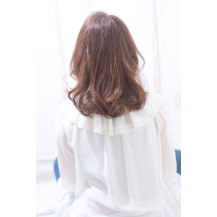 15春夏 イノセントカラー ミディアム デジタルパーマ Alice By Afloat アリスバイアフロート のヘアスタイル 美容院 美容室を予約するなら楽天ビューティ
