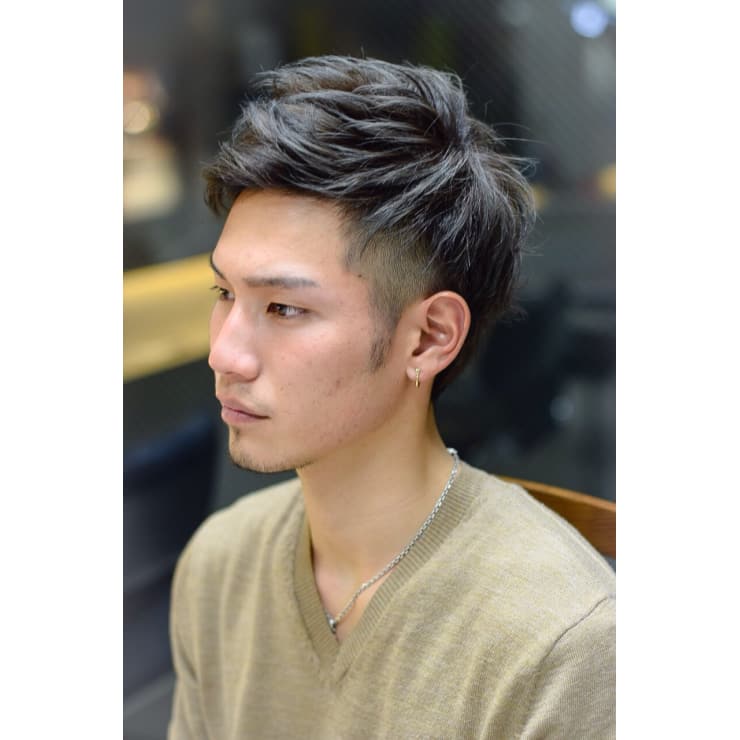 No 1ツーブロック サイド Produce 古淵店 プロデュース のヘアスタイル 美容院 美容室を予約するなら楽天ビューティ