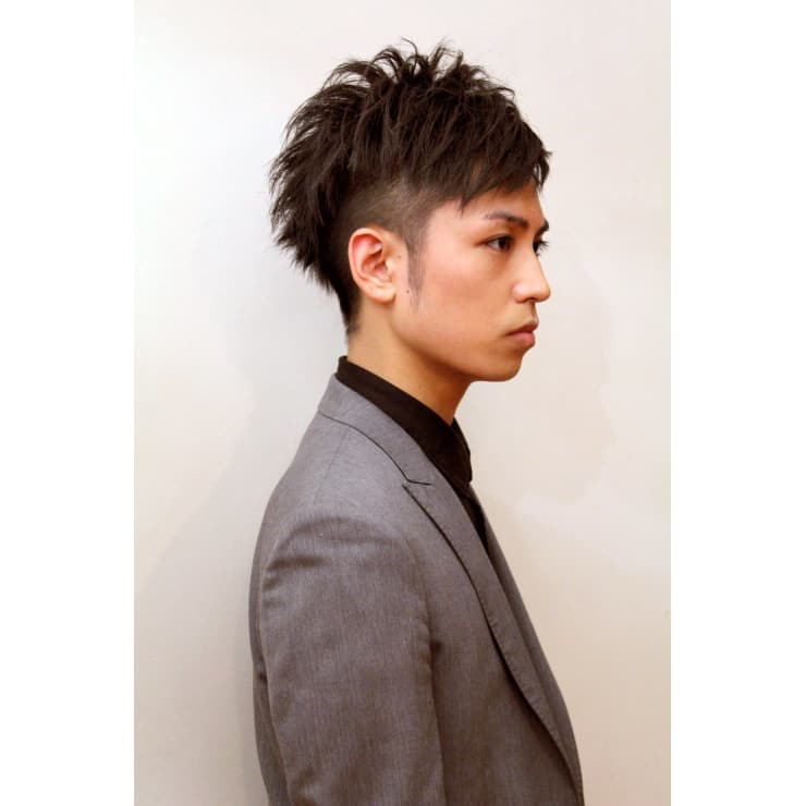 表参道 原宿 青山 アシンメトリーツーブロック藤沢輝守 Coo Et Fuu Hair Make クーエフーヘアメイク のヘアスタイル 美容院 美容室を予約するなら楽天ビューティ