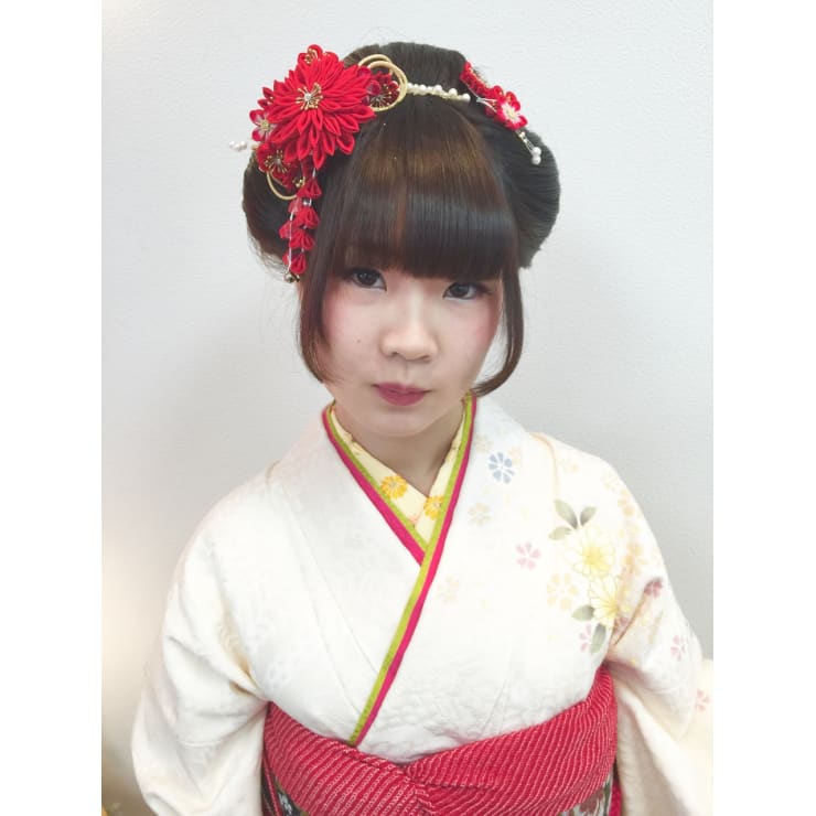 和の奥ゆかしさを引き立てる新日本髪！ | hair CUtE(キュート)のヘア