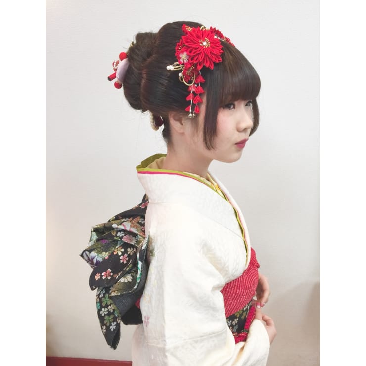 和の奥ゆかしさを引き立てる新日本髪！ | hair CUtE(キュート)のヘア