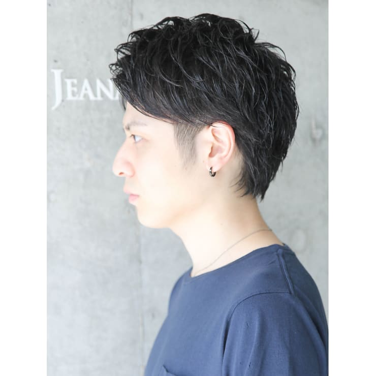 アップバング モテ黒髪ショート Jeana Harbor ジーナハーバー のヘアスタイル 美容院 美容室を予約するなら楽天ビューティ
