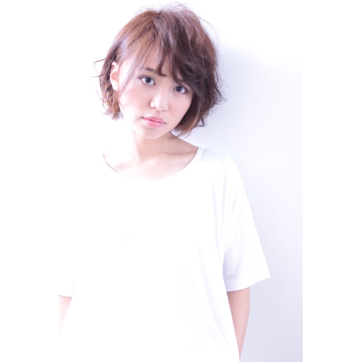 ａｓｈ自由が丘 坂本哲也 シースルーバング 耳かけショート Ash 自由が丘店 アッシュジユウガオカテン のヘアスタイル 美容院 美容室を予約するなら楽天ビューティ