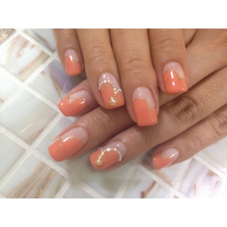 モコモコフレンチ Nail Salon Relache ネイルサロンルラシュ のネイルデザイン ネイル まつげサロンを予約するなら楽天ビューティ