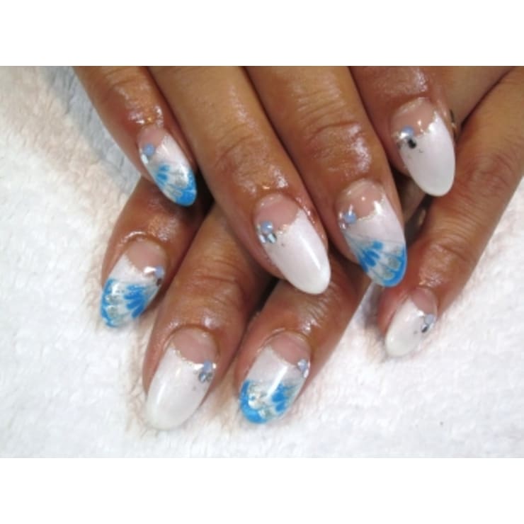 夏ピーコック Nail Salon Amule ネイルサロンアミュール のネイルデザイン ネイル まつげサロンを予約するなら楽天ビューティ