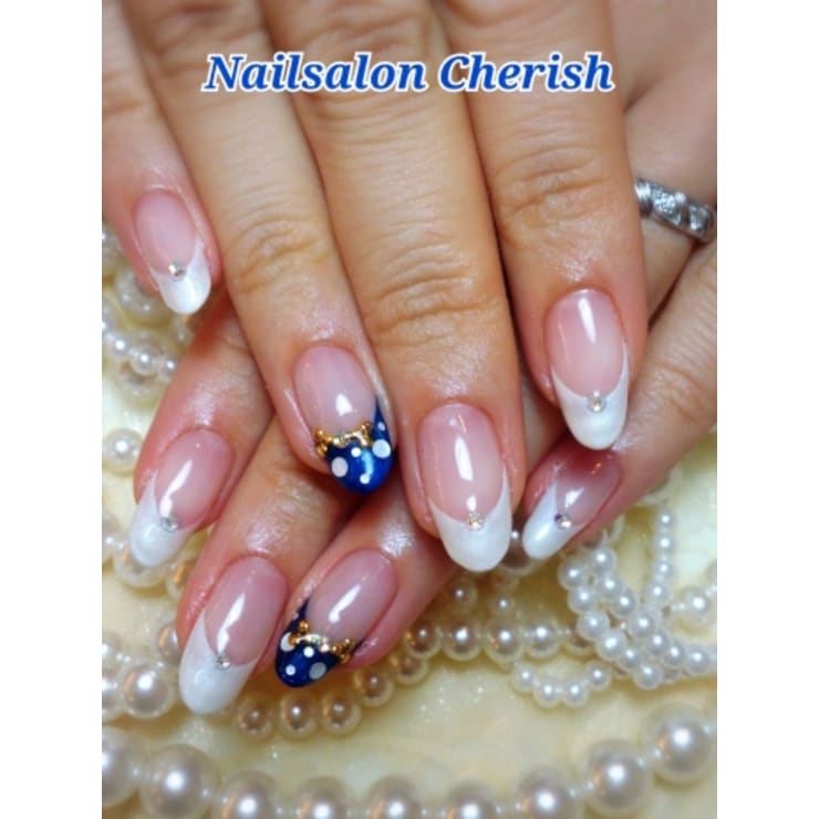 ドットフレンチ Nailsalon cherish ネイルサロン チェリッシュ のネイルデザイン ネイル まつげサロンを予約するなら楽天ビューティ ドットフレンチ Nailsalon cherish ネイルサロン チェリッシュ のネイルデザイン ネイル まつげサロンを予約するなら楽天ビューティ