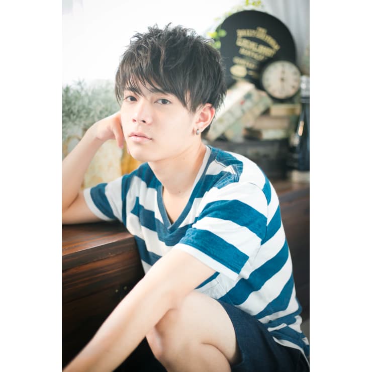 メンズマッシュショート Hair Lounge An Rio アンリオ のヘアスタイル 美容院 美容室を予約するなら楽天ビューティ