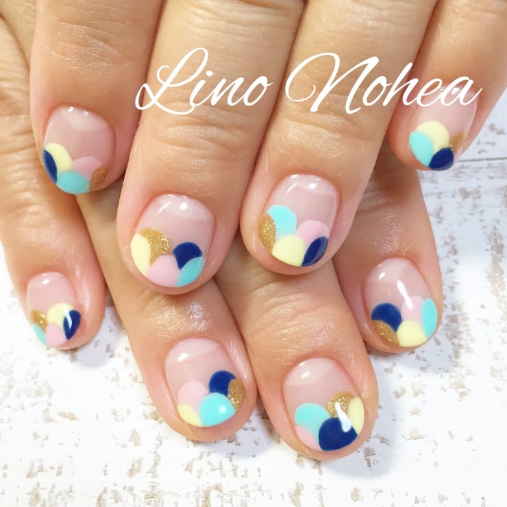 変形フレンチ Lino Nohea リノノヘア のネイルデザイン ネイル まつげサロンを予約するなら楽天ビューティ 変形フレンチ Lino Nohea リノノヘア のネイルデザイン ネイル まつげサロンを予約するなら楽天ビューティ