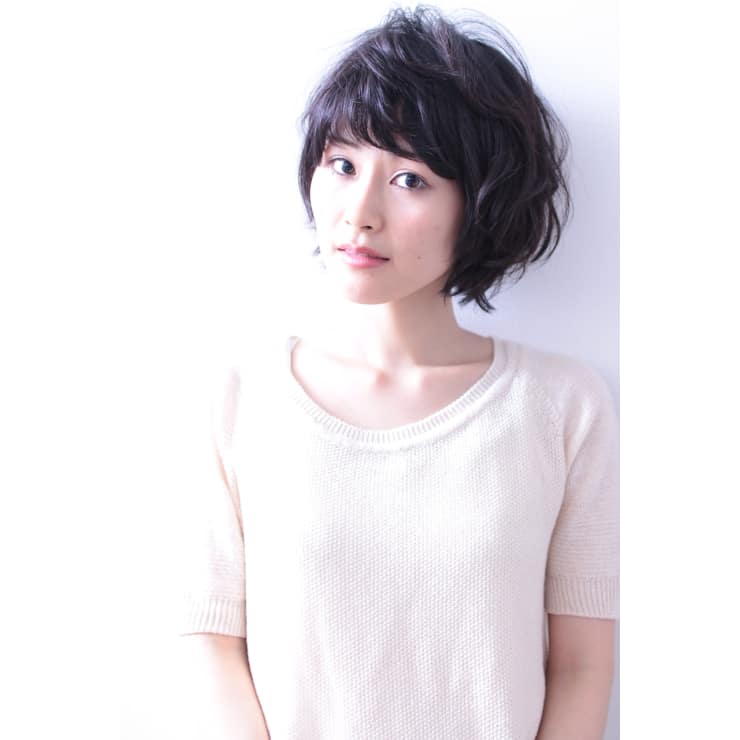 ａｓｈ自由が丘 坂本哲也 ランダムカール 黒髪ショート Ash 自由が丘店 アッシュジユウガオカテン のヘアスタイル 美容院 美容室を予約するなら楽天ビューティ