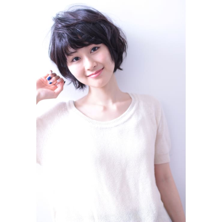 ａｓｈ自由が丘 坂本哲也 ランダムカール 黒髪ショート Ash 自由が丘店 アッシュジユウガオカテン のヘアスタイル 美容院 美容室を予約するなら楽天ビューティ