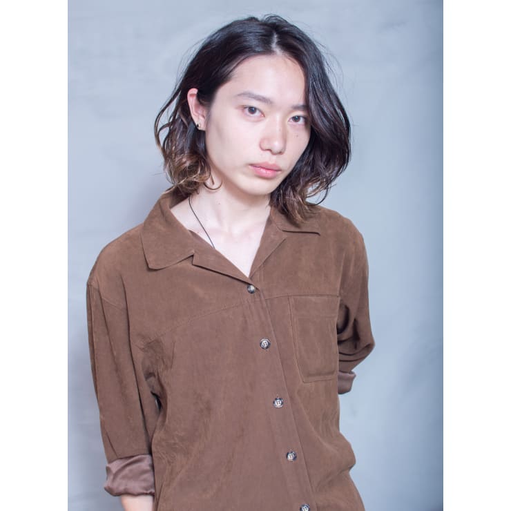 グラデーションカラー アンニュイメンズパーマ Anti アンティ のヘアスタイル 美容院 美容室を予約するなら楽天ビューティ