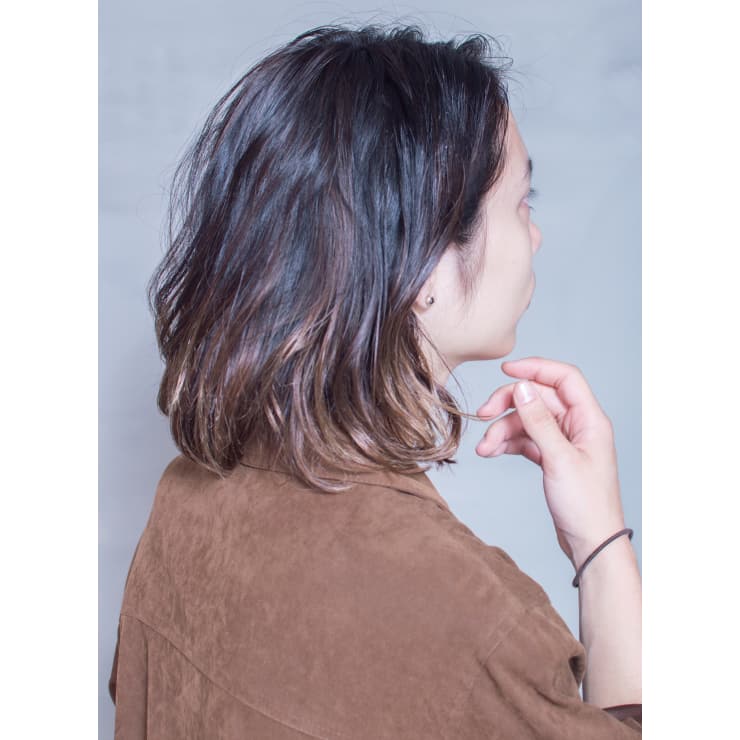 グラデーションカラー アンニュイメンズパーマ Anti アンティ のヘアスタイル 美容院 美容室を予約するなら楽天ビューティ